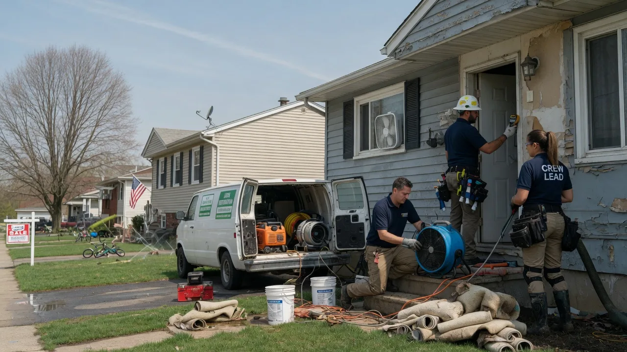 Flood Cleanup in Land O Lakes, WI near me